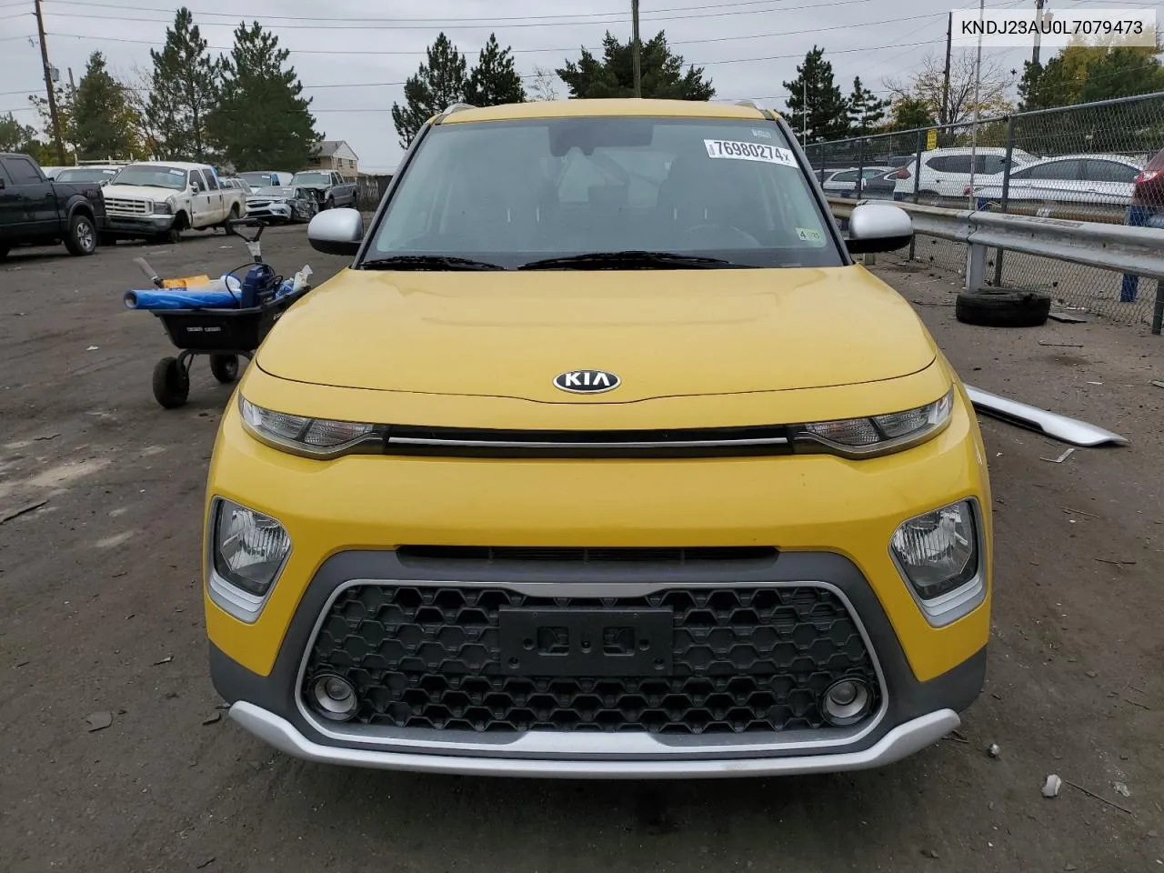 2020 Kia Soul Lx VIN: KNDJ23AU0L7079473 Lot: 76980274