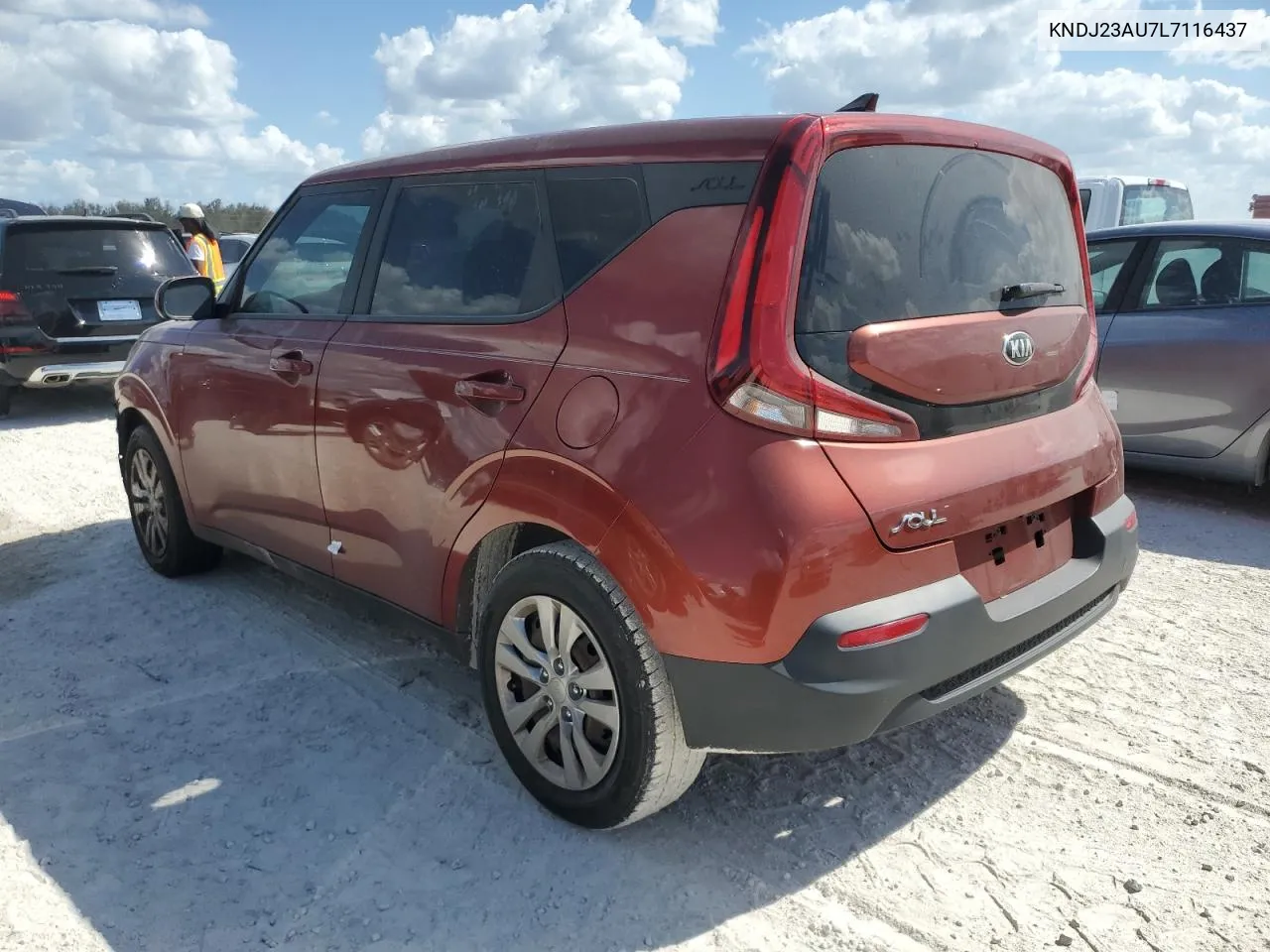 2020 Kia Soul Lx VIN: KNDJ23AU7L7116437 Lot: 77501184