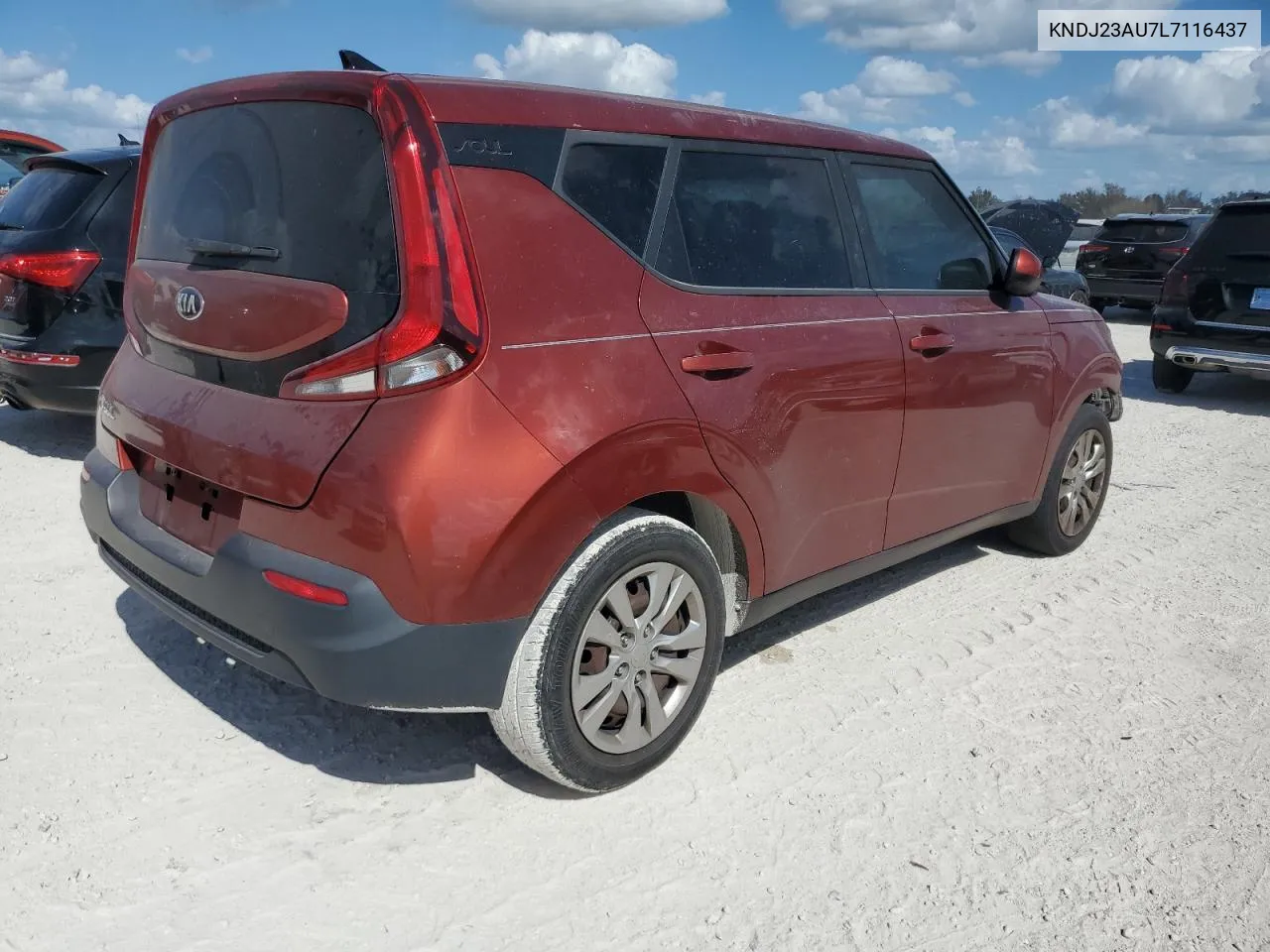 2020 Kia Soul Lx VIN: KNDJ23AU7L7116437 Lot: 77501184