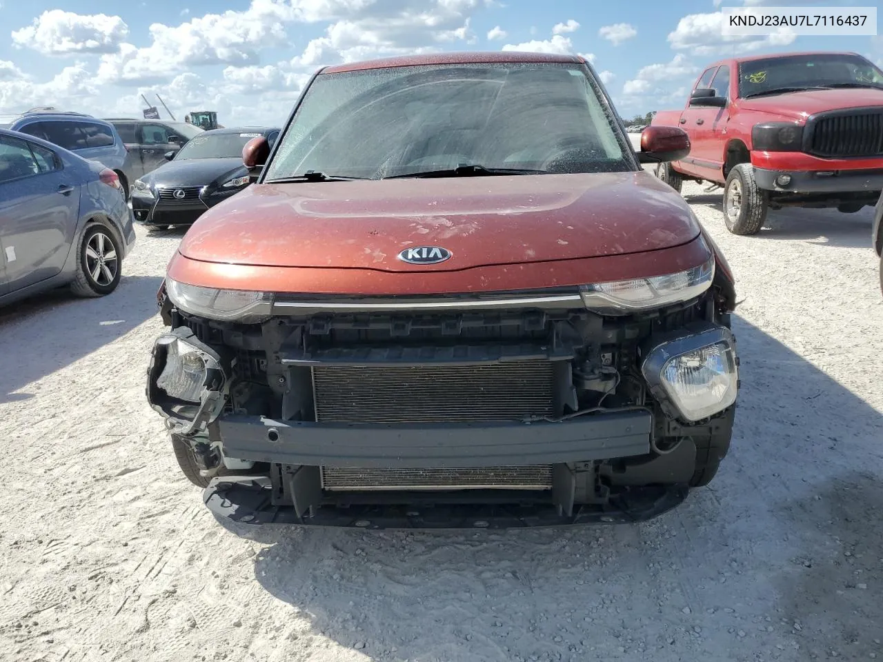 2020 Kia Soul Lx VIN: KNDJ23AU7L7116437 Lot: 77501184