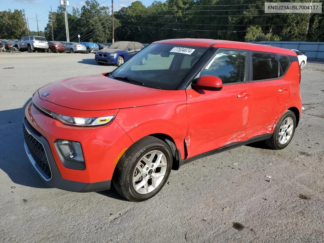 2020 Kia Soul Lx VIN: KNDJ23AU5L7004137 Lot: 77534674