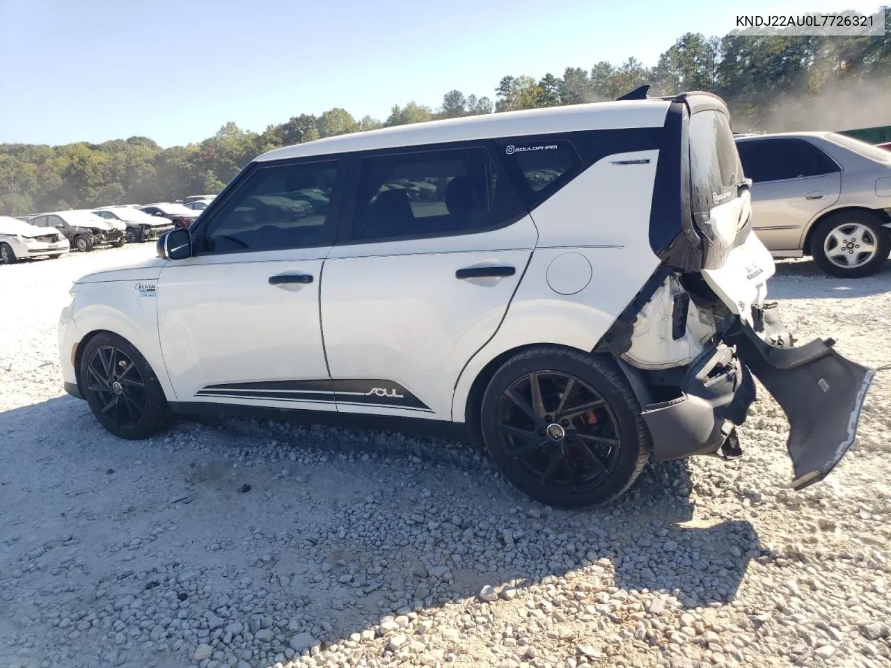 KNDJ22AU0L7726321 2020 Kia Soul Lx