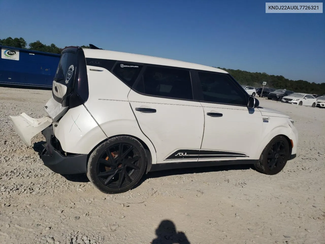 KNDJ22AU0L7726321 2020 Kia Soul Lx