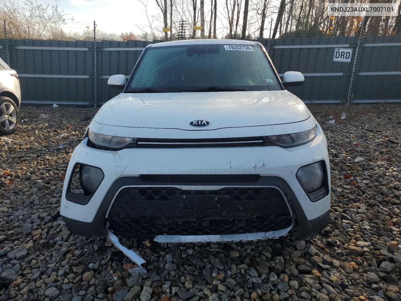 2020 Kia Soul Lx VIN: KNDJ23AUXL7007101 Lot: 78252734