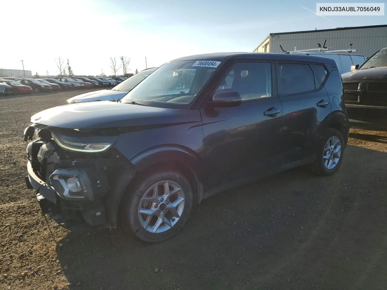 2020 Kia Soul Ex VIN: KNDJ33AU8L7056049 Lot: 78600494