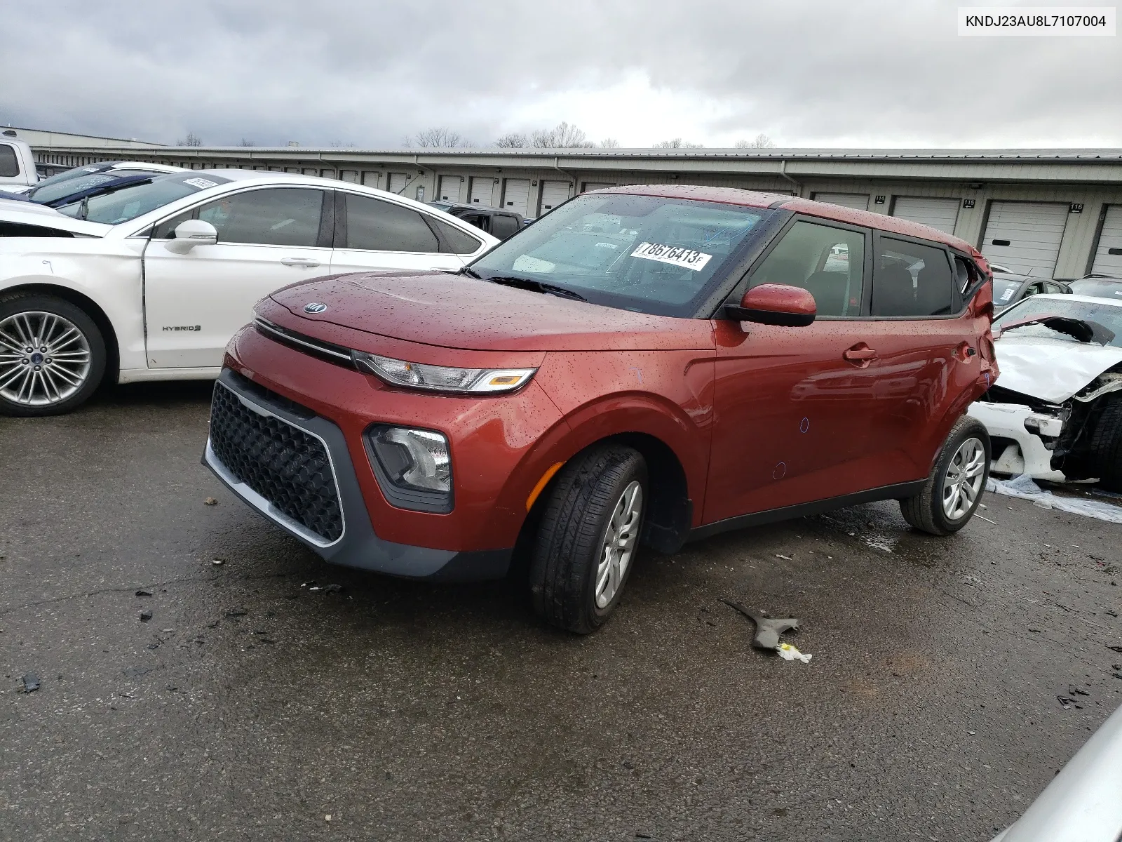 2020 Kia Soul Lx VIN: KNDJ23AU8L7107004 Lot: 78676413