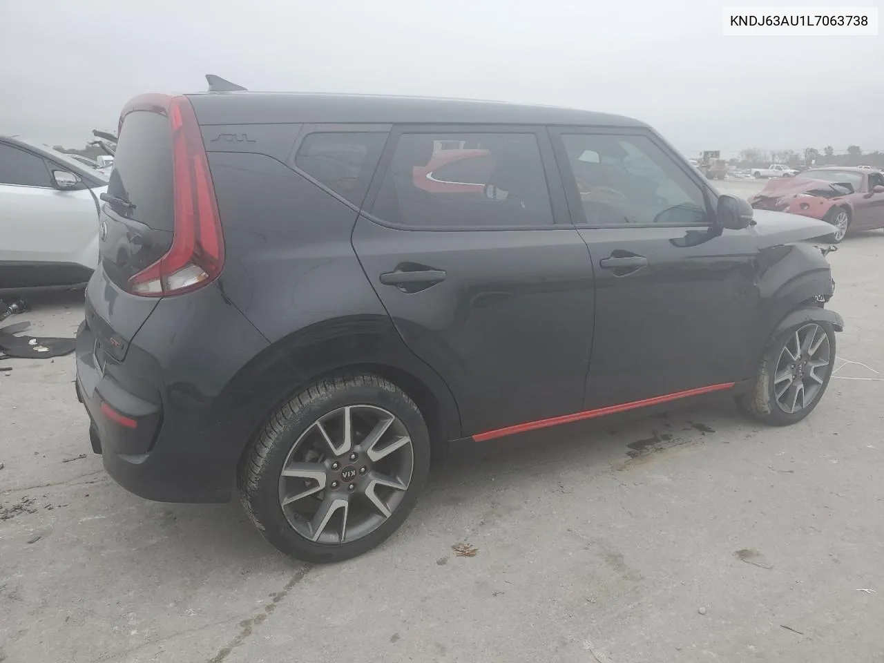 2020 Kia Soul Gt Line VIN: KNDJ63AU1L7063738 Lot: 79907684