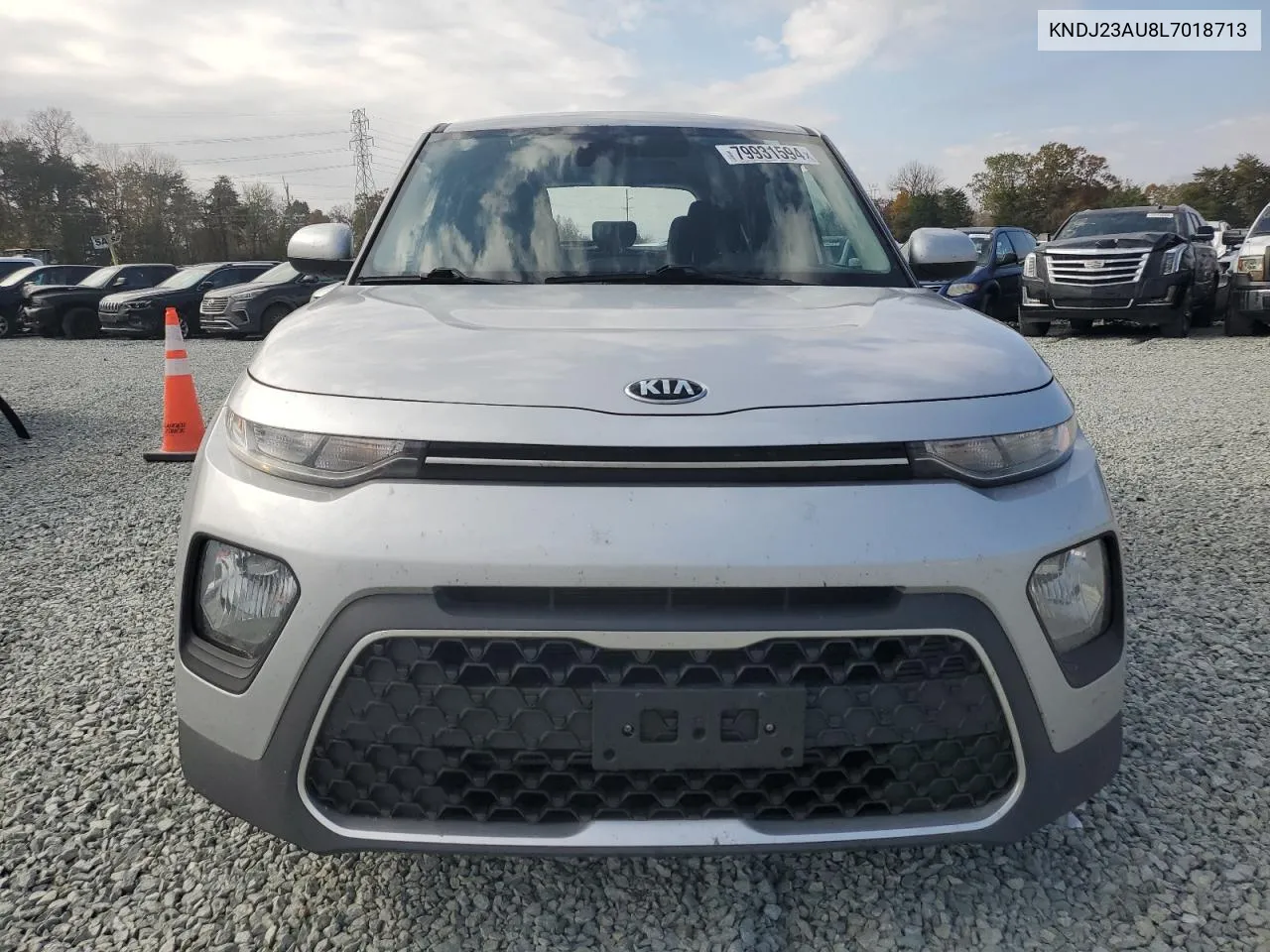 2020 Kia Soul Lx VIN: KNDJ23AU8L7018713 Lot: 79931594