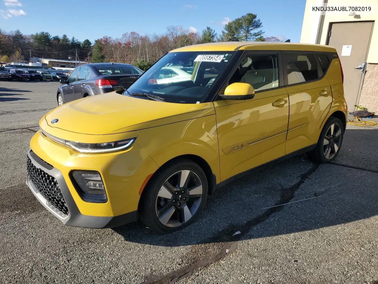 2020 Kia Soul Ex VIN: KNDJ33AU8L7082019 Lot: 80557354