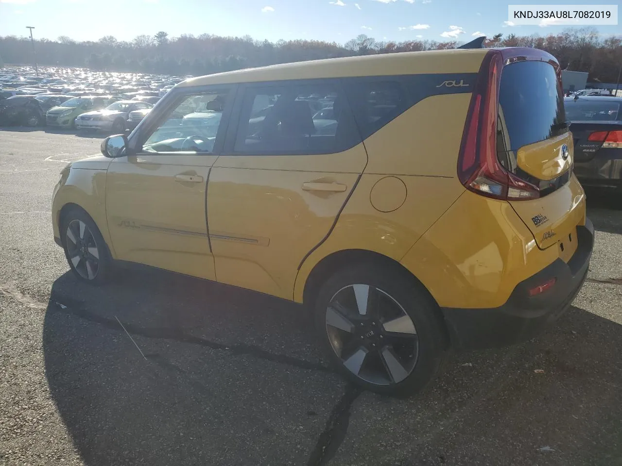 2020 Kia Soul Ex VIN: KNDJ33AU8L7082019 Lot: 80557354