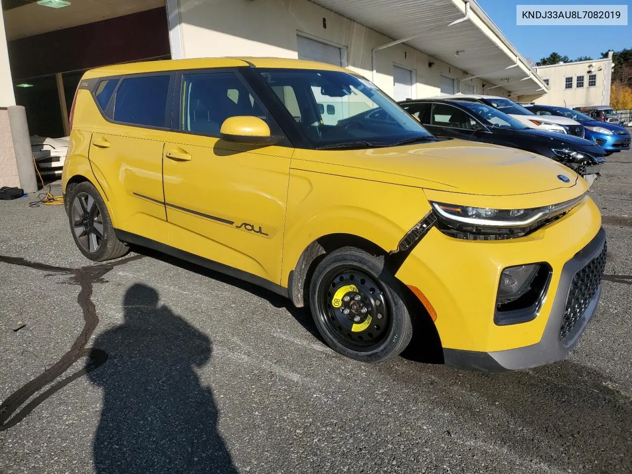 2020 Kia Soul Ex VIN: KNDJ33AU8L7082019 Lot: 80557354