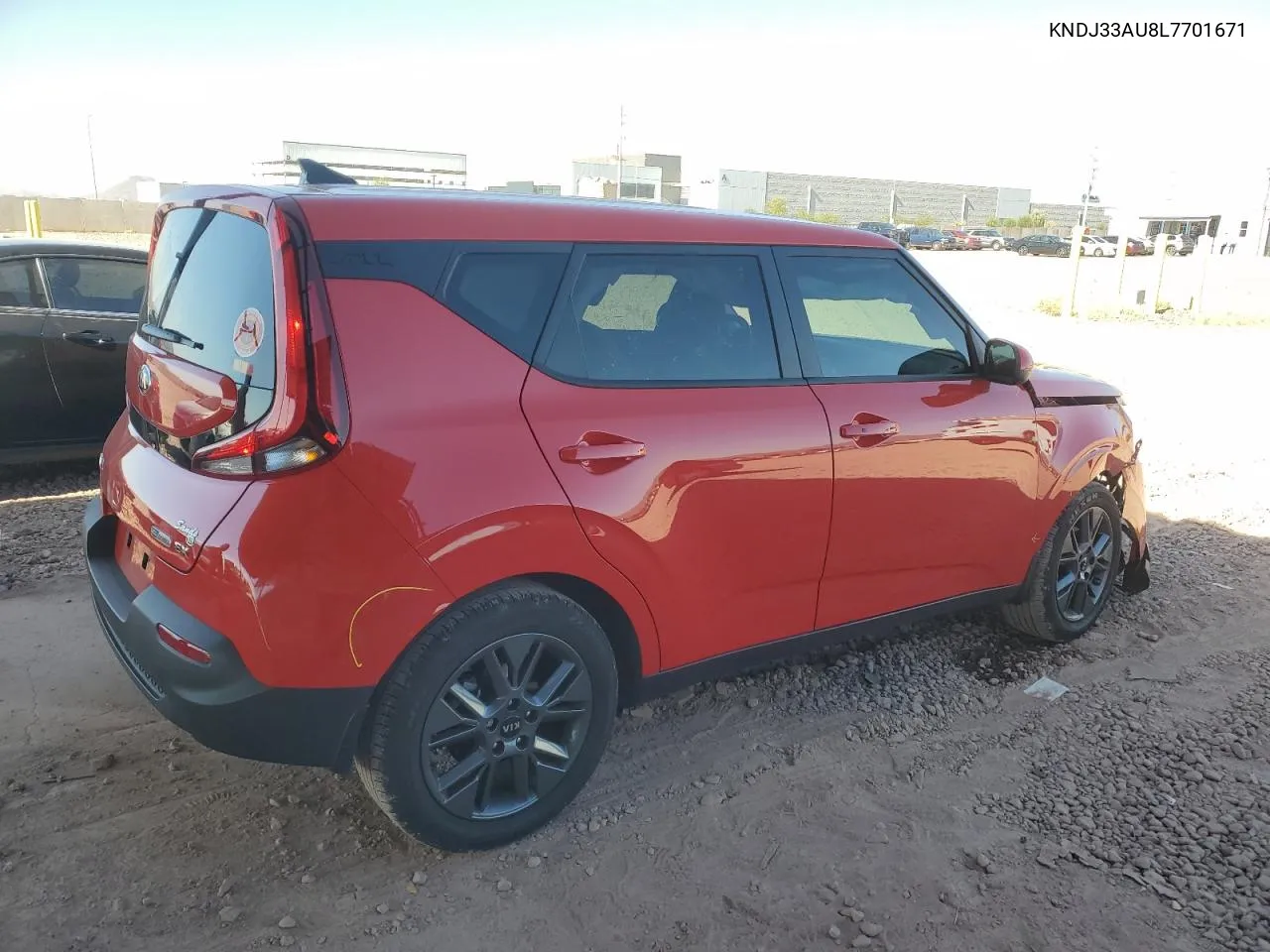 2020 Kia Soul Ex VIN: KNDJ33AU8L7701671 Lot: 80593314