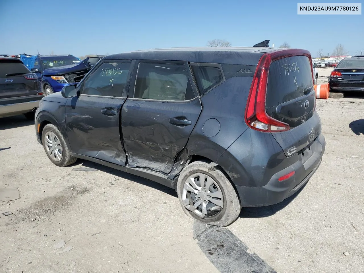 2021 Kia Soul Lx VIN: KNDJ23AU9M7780126 Lot: 48365753