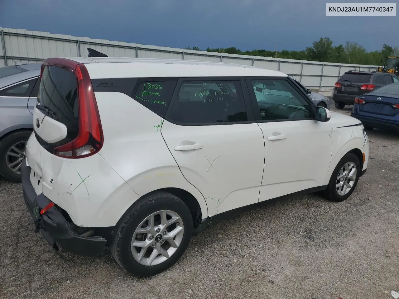 2021 Kia Soul Lx VIN: KNDJ23AU1M7740347 Lot: 54128884