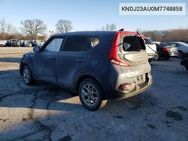 2021 Kia Soul Lx VIN: KNDJ23AU0M7748858 Lot: 54442524