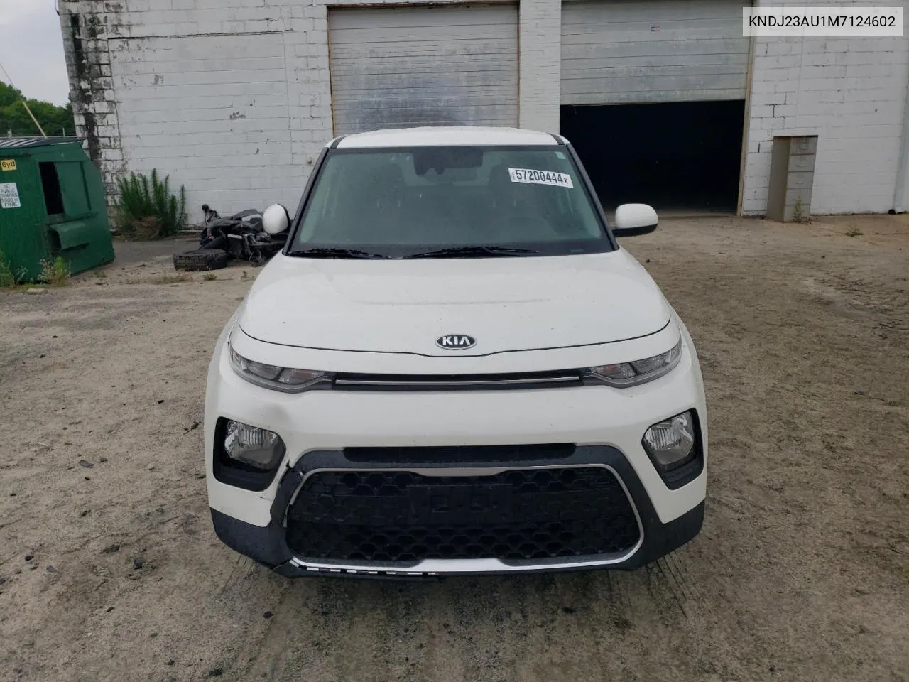 2021 Kia Soul Lx VIN: KNDJ23AU1M7124602 Lot: 57200444