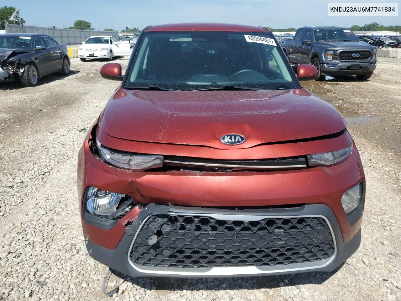 2021 Kia Soul Lx VIN: KNDJ23AU6M7741834 Lot: 60904484