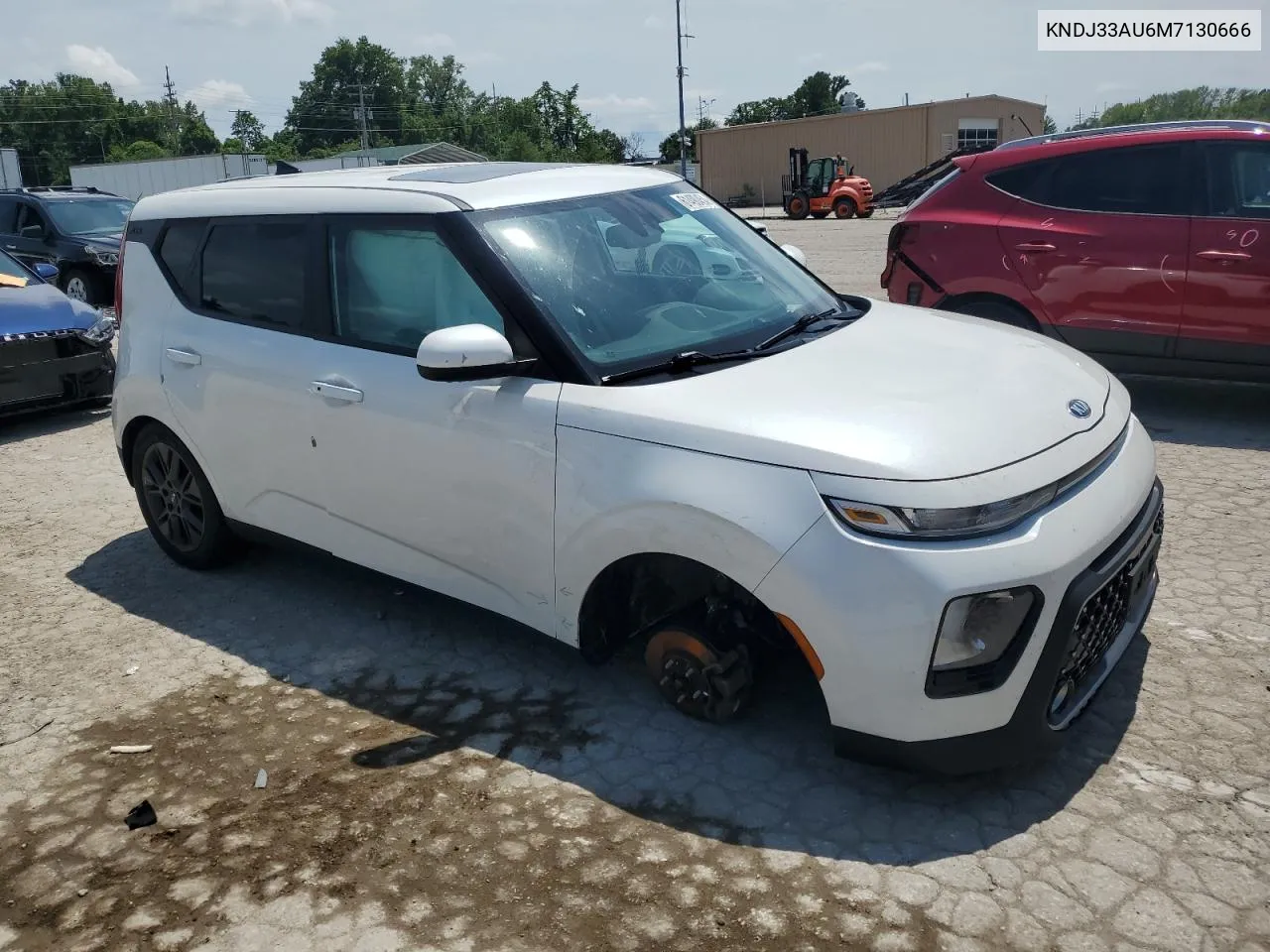 2021 Kia Soul Ex VIN: KNDJ33AU6M7130666 Lot: 61490454