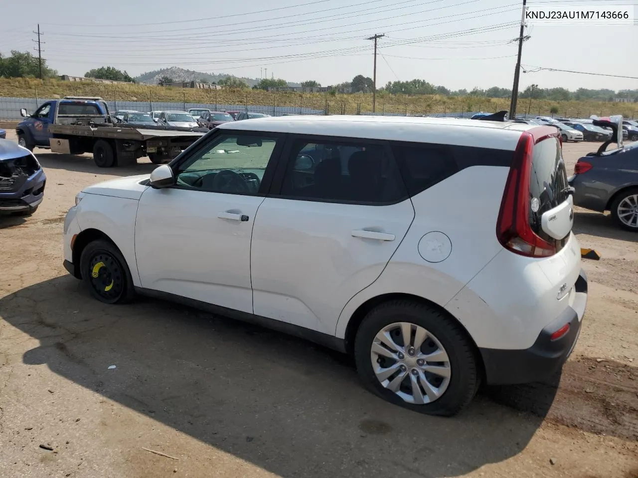 2021 Kia Soul Lx VIN: KNDJ23AU1M7143666 Lot: 61941304