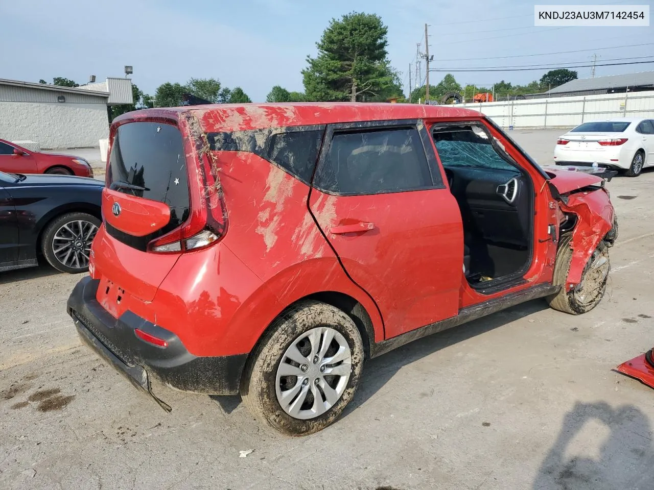 2021 Kia Soul Lx VIN: KNDJ23AU3M7142454 Lot: 64751804