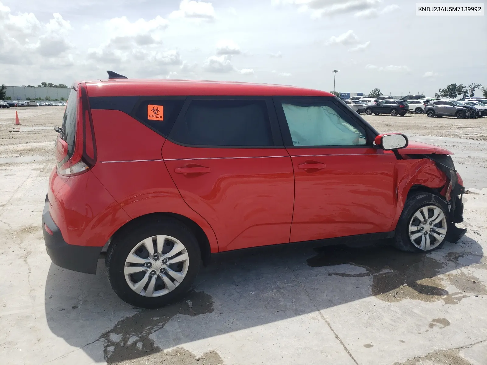 2021 Kia Soul Lx VIN: KNDJ23AU5M7139992 Lot: 65431234