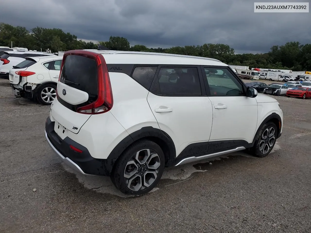 2021 Kia Soul Lx VIN: KNDJ23AUXM7743392 Lot: 66786974