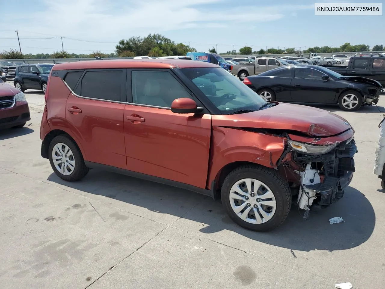 2021 Kia Soul Lx VIN: KNDJ23AU0M7759486 Lot: 67963594