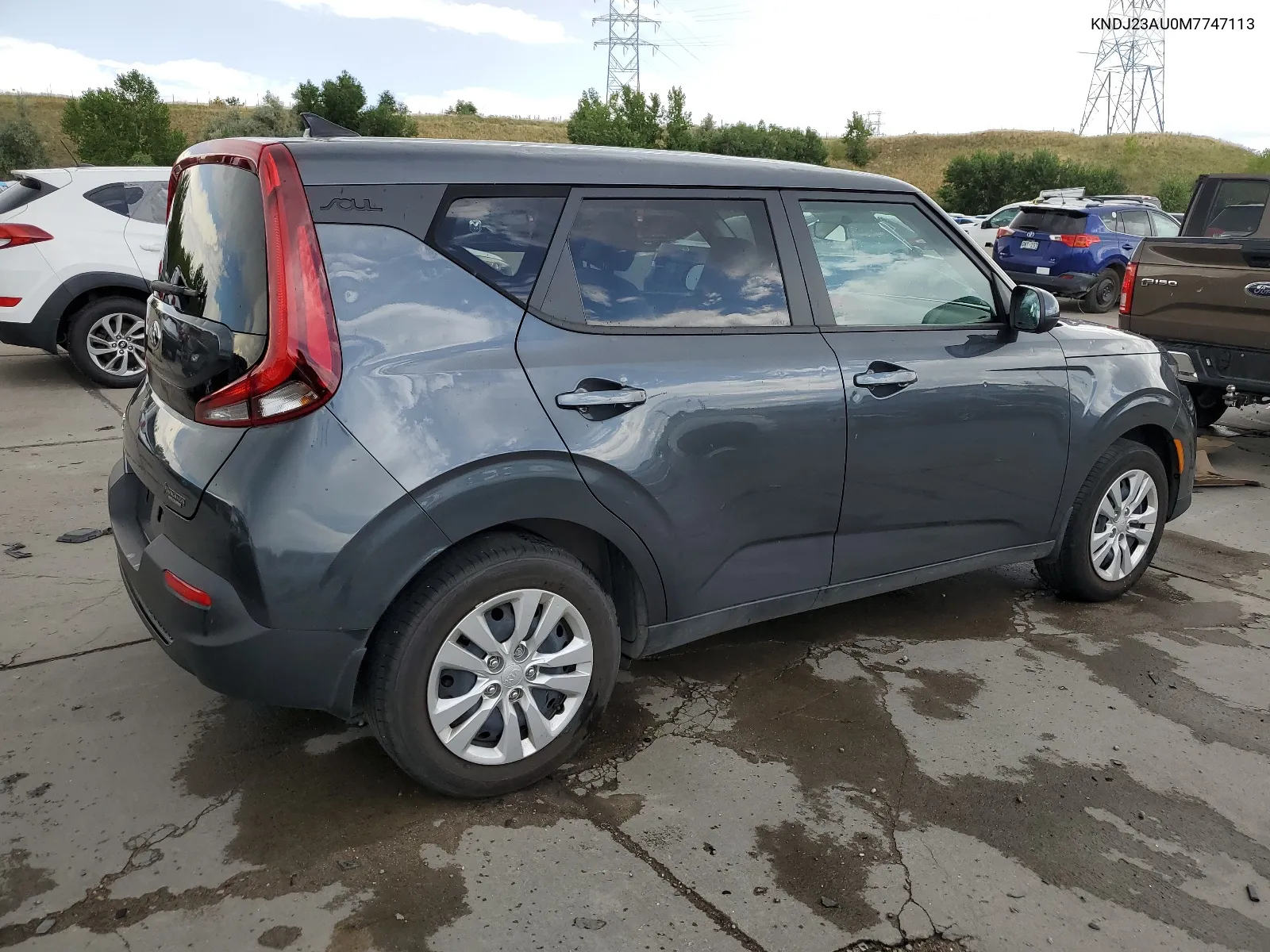 2021 Kia Soul Lx VIN: KNDJ23AU0M7747113 Lot: 68158674