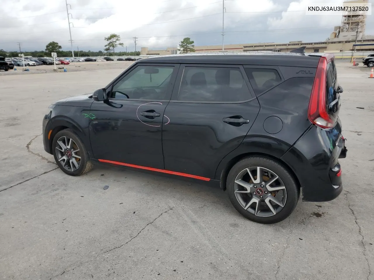 2021 Kia Soul Gt Line VIN: KNDJ63AU3M7137520 Lot: 69102744