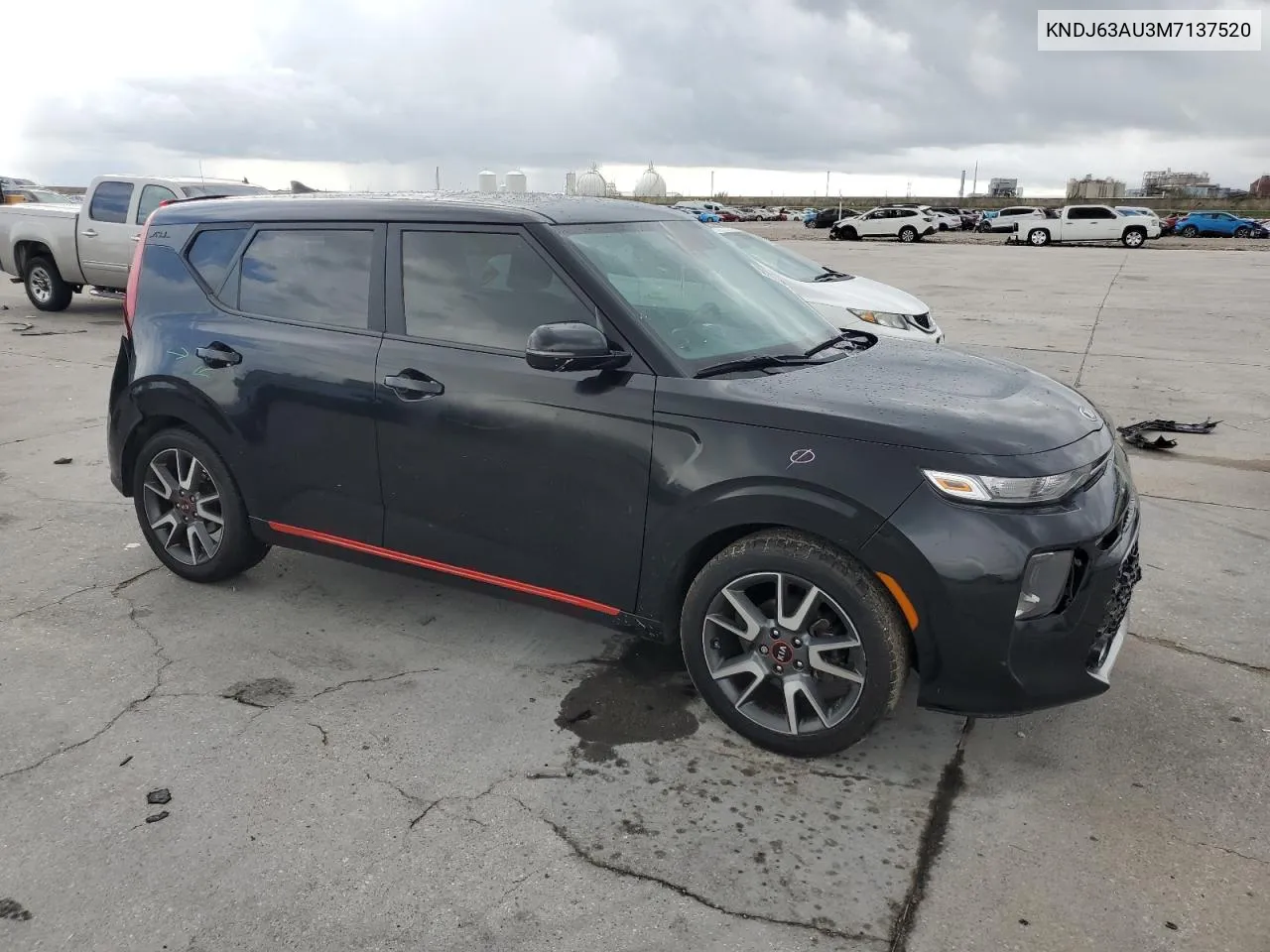 2021 Kia Soul Gt Line VIN: KNDJ63AU3M7137520 Lot: 69102744