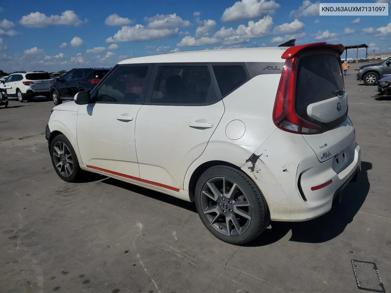 2021 Kia Soul Gt Line VIN: KNDJ63AUXM7131097 Lot: 69857874