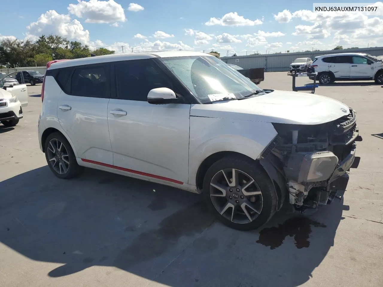 2021 Kia Soul Gt Line VIN: KNDJ63AUXM7131097 Lot: 69857874