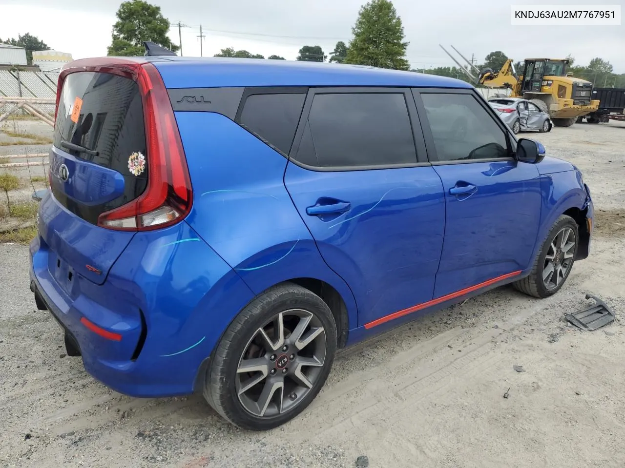 2021 Kia Soul Gt Line VIN: KNDJ63AU2M7767951 Lot: 69923374