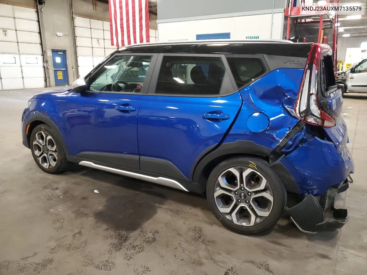 2021 Kia Soul Lx VIN: KNDJ23AUXM7135579 Lot: 70204884