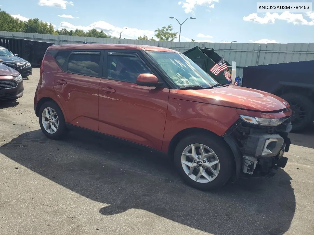 2021 Kia Soul Lx VIN: KNDJ23AU3M7784463 Lot: 70278594