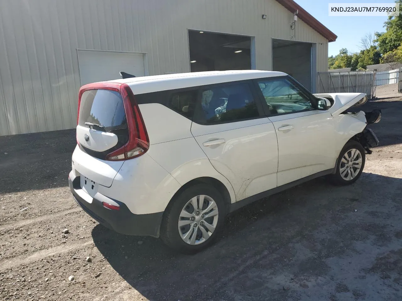 2021 Kia Soul Lx VIN: KNDJ23AU7M7769920 Lot: 70482264