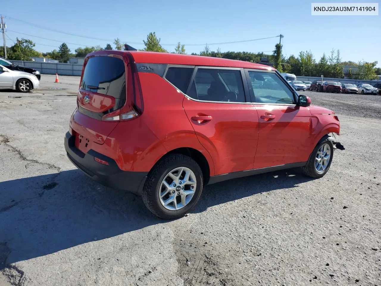 2021 Kia Soul Lx VIN: KNDJ23AU3M7141904 Lot: 70781924