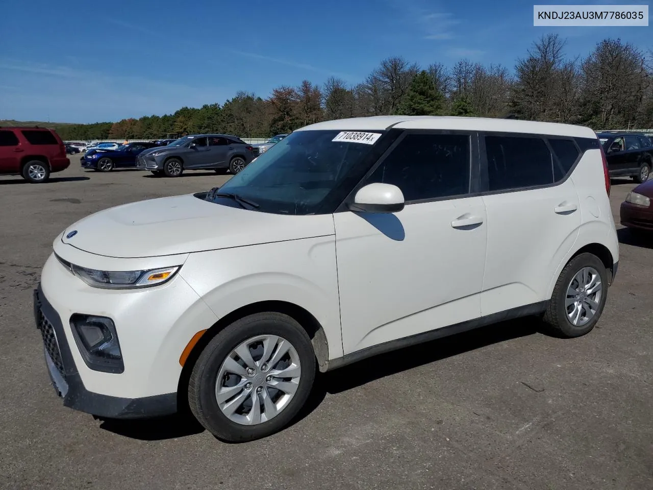 2021 Kia Soul Lx VIN: KNDJ23AU3M7786035 Lot: 71038914