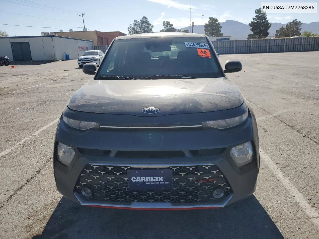 2021 Kia Soul Gt Line VIN: KNDJ63AU7M7768285 Lot: 71183334