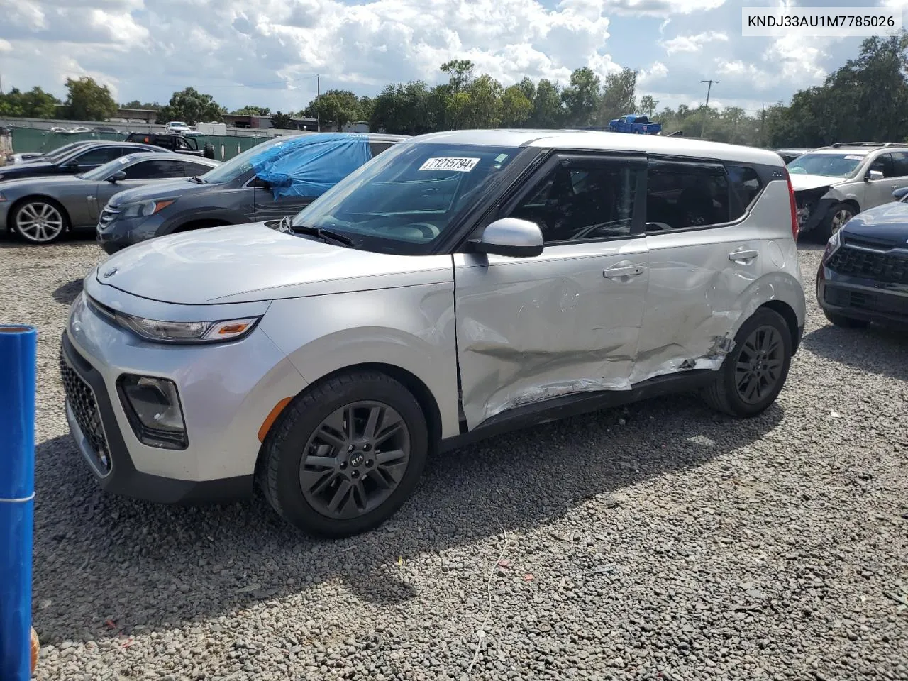 2021 Kia Soul Ex VIN: KNDJ33AU1M7785026 Lot: 71215794