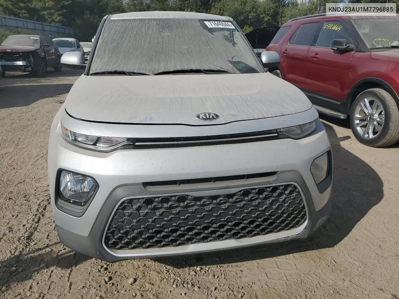 2021 Kia Soul Lx VIN: KNDJ23AU1M7796885 Lot: 71640944