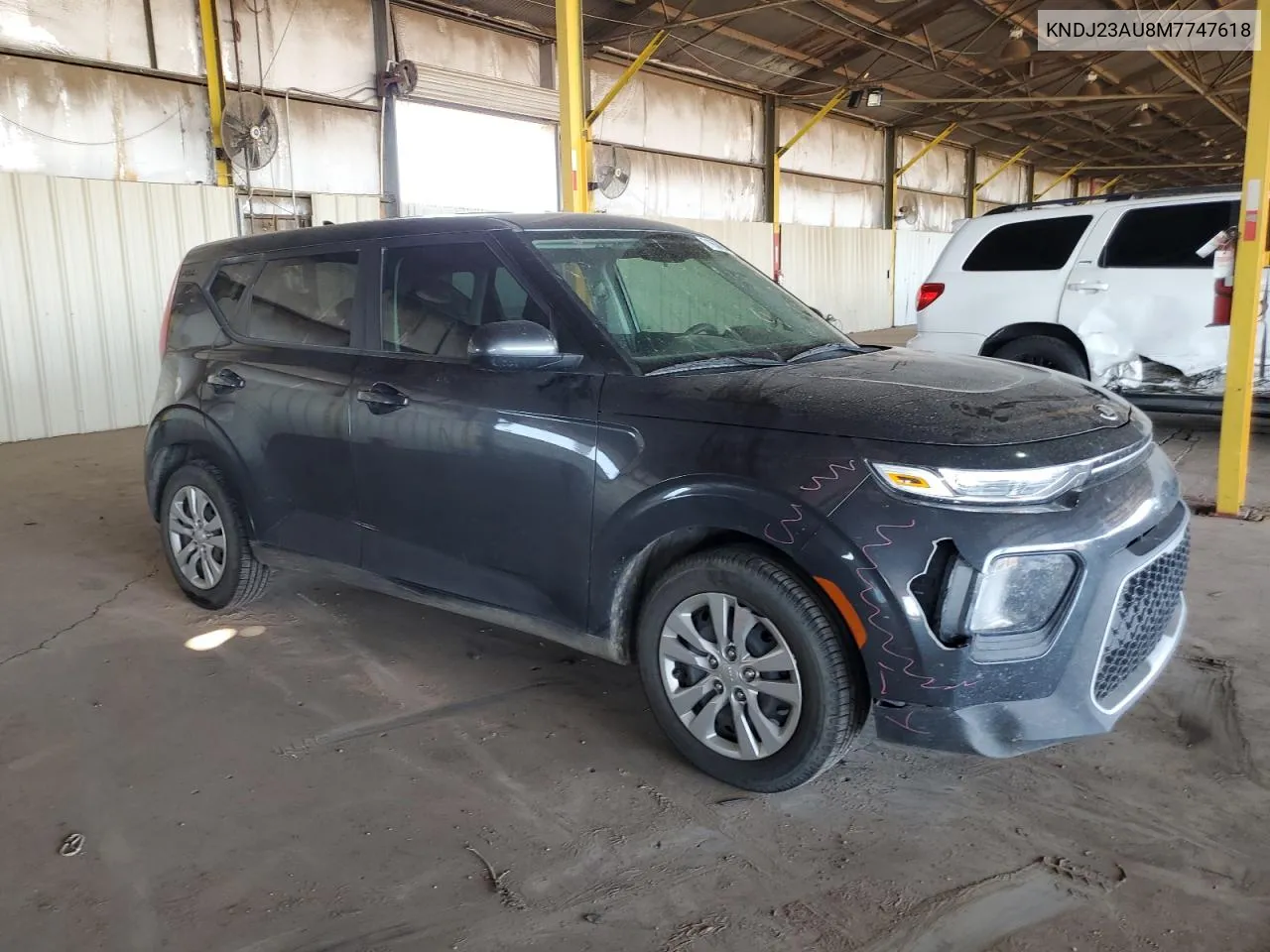 2021 Kia Soul Lx VIN: KNDJ23AU8M7747618 Lot: 71658994