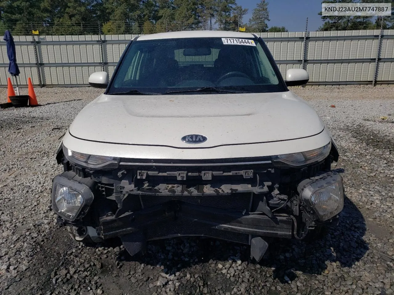 KNDJ23AU2M7747887 2021 Kia Soul Lx