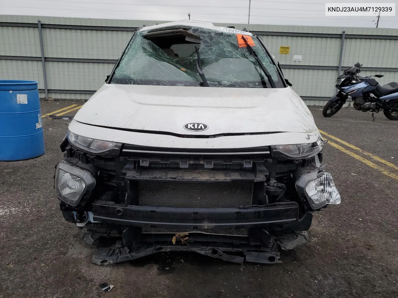 2021 Kia Soul Lx VIN: KNDJ23AU4M7129339 Lot: 72046564