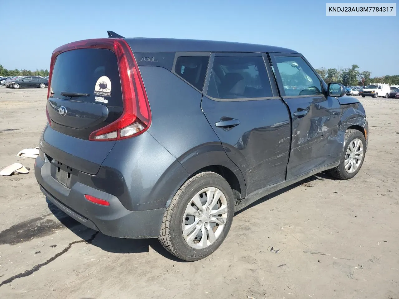 2021 Kia Soul Lx VIN: KNDJ23AU3M7784317 Lot: 72407764