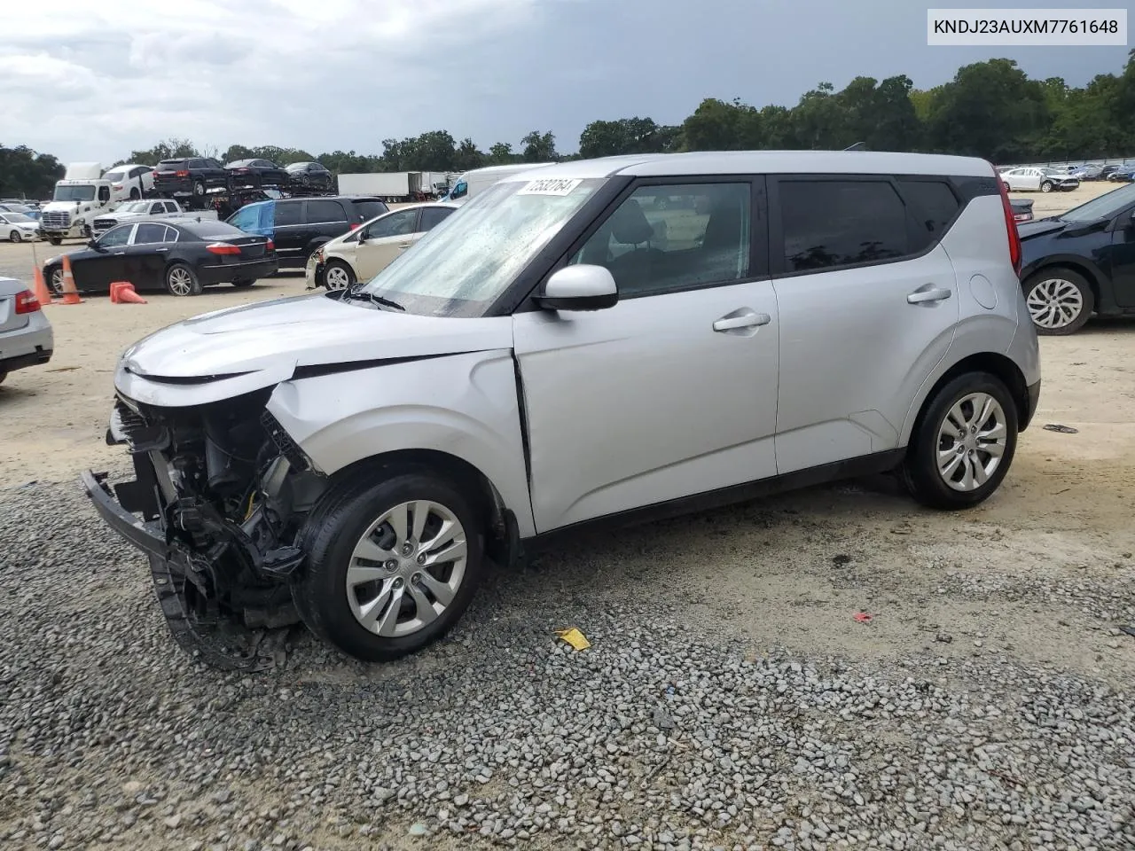 2021 Kia Soul Lx VIN: KNDJ23AUXM7761648 Lot: 72532764