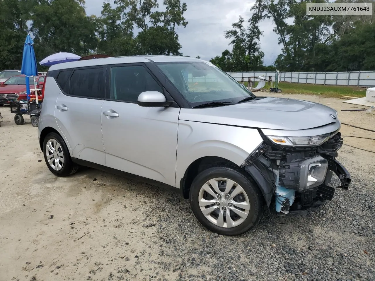 2021 Kia Soul Lx VIN: KNDJ23AUXM7761648 Lot: 72532764