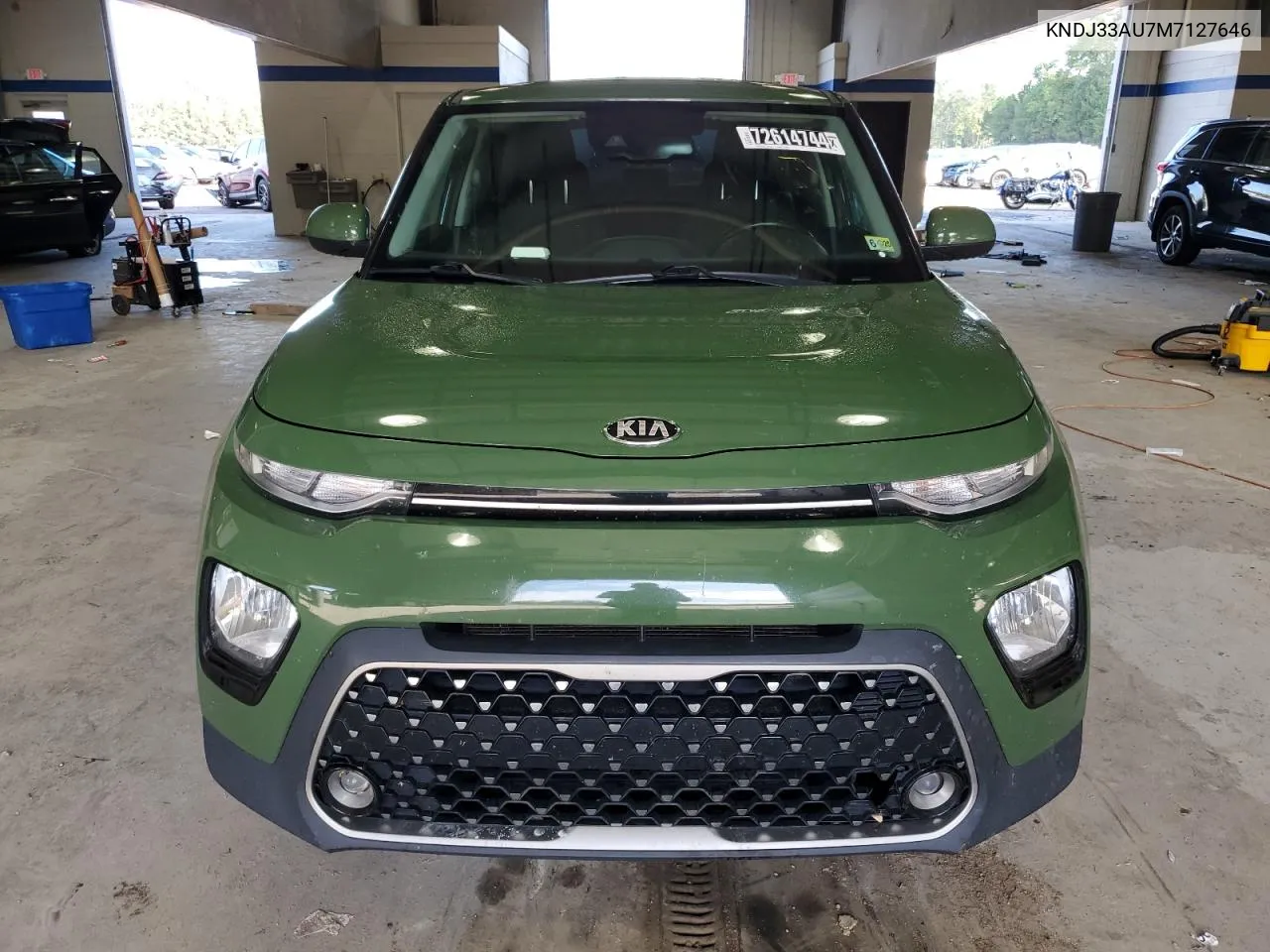 2021 Kia Soul Ex VIN: KNDJ33AU7M7127646 Lot: 72614744