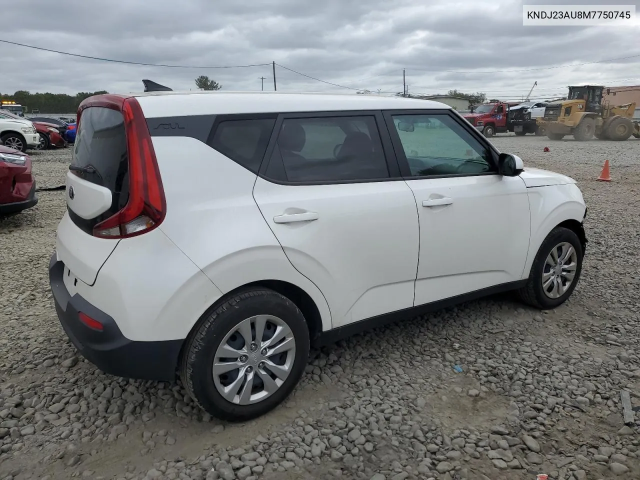 2021 Kia Soul Lx VIN: KNDJ23AU8M7750745 Lot: 72670174