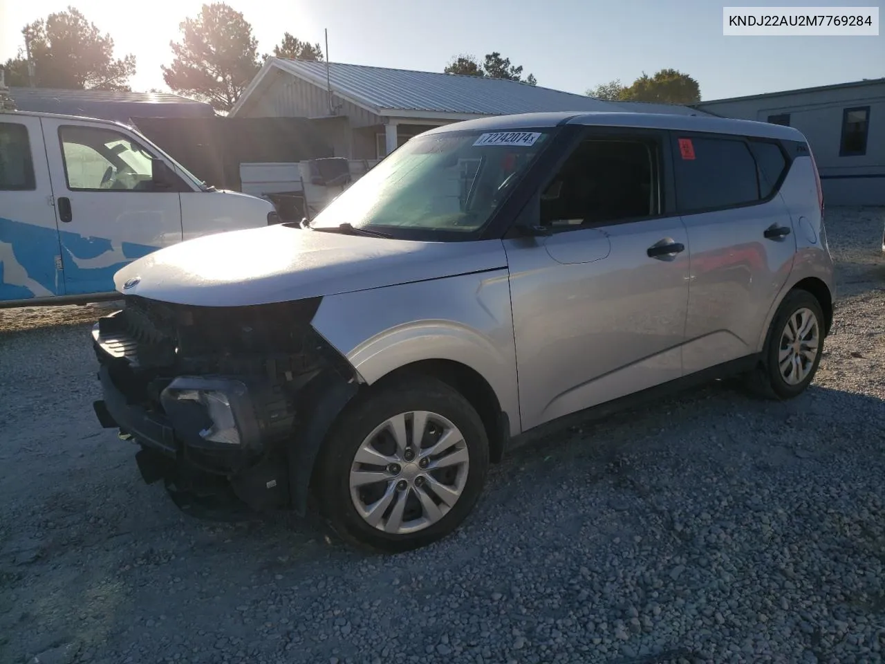 2021 Kia Soul Lx VIN: KNDJ22AU2M7769284 Lot: 72742074